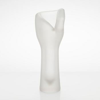 Timo Sarpaneva, maljakko, lasia, malli 3530, signeerattu Timo Sarpaneva Iittala.