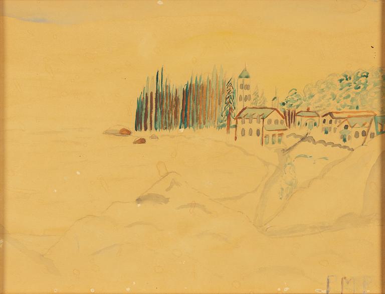 Primus Mortimer Pettersson, By vid kusten.