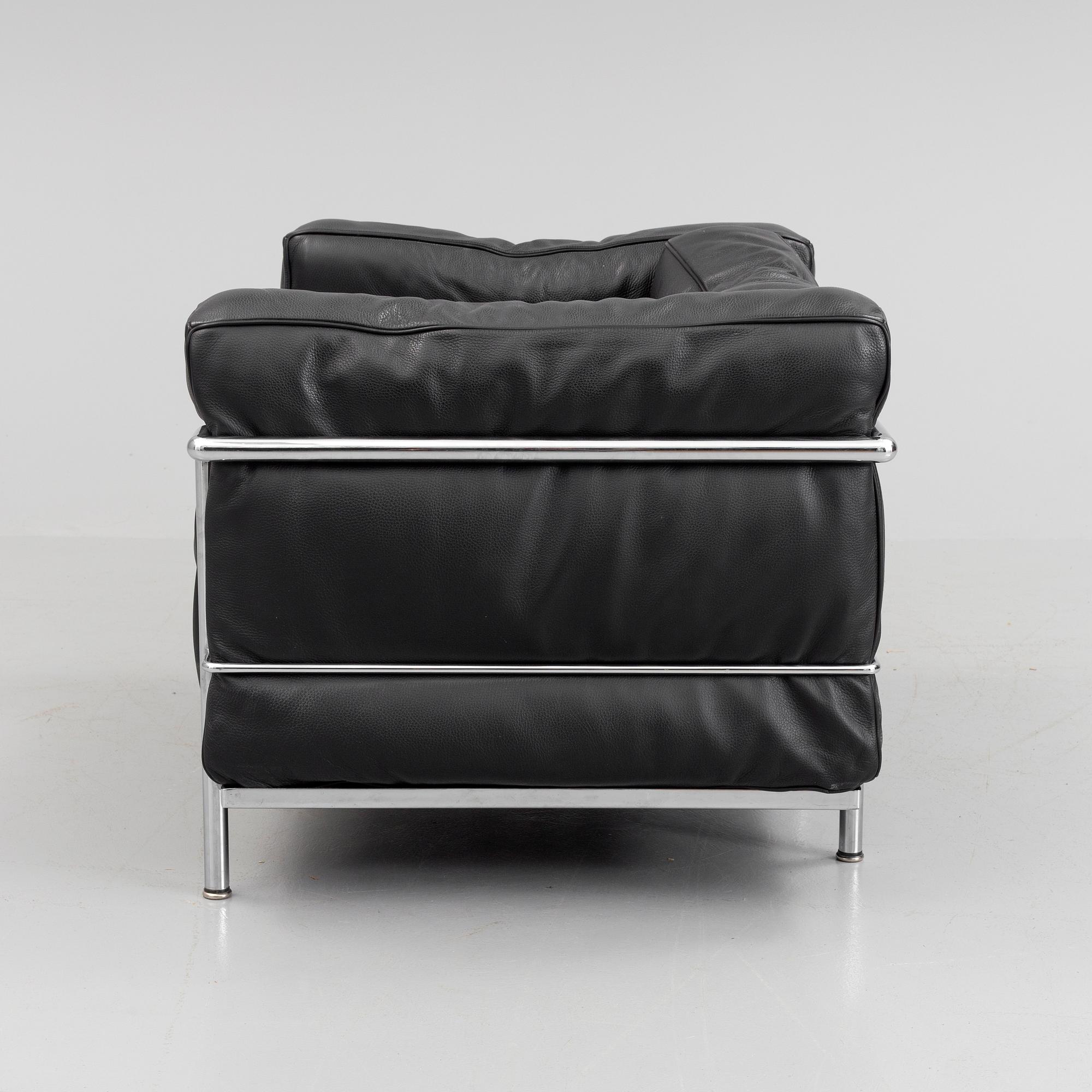 LE CORBUSIER, fåtölj, "LC3", Cassina.