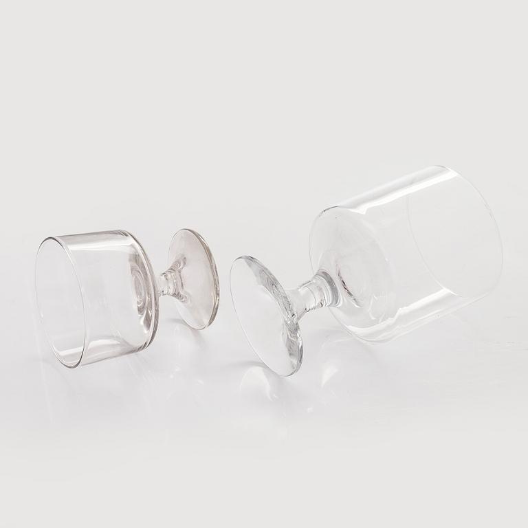 Tapio Wirkkala, glasservis, 45 delar, "Marski" Iittala.