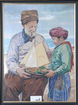 BERTIL NORÉN, blandteknik, sign.