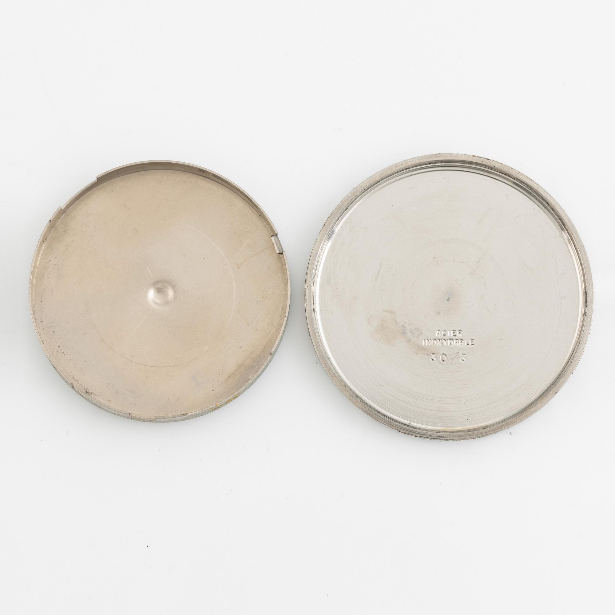 Lemania, "Tg 195", "Tre kronor/Three Crowns", "Tropical Dial", ca 1958.