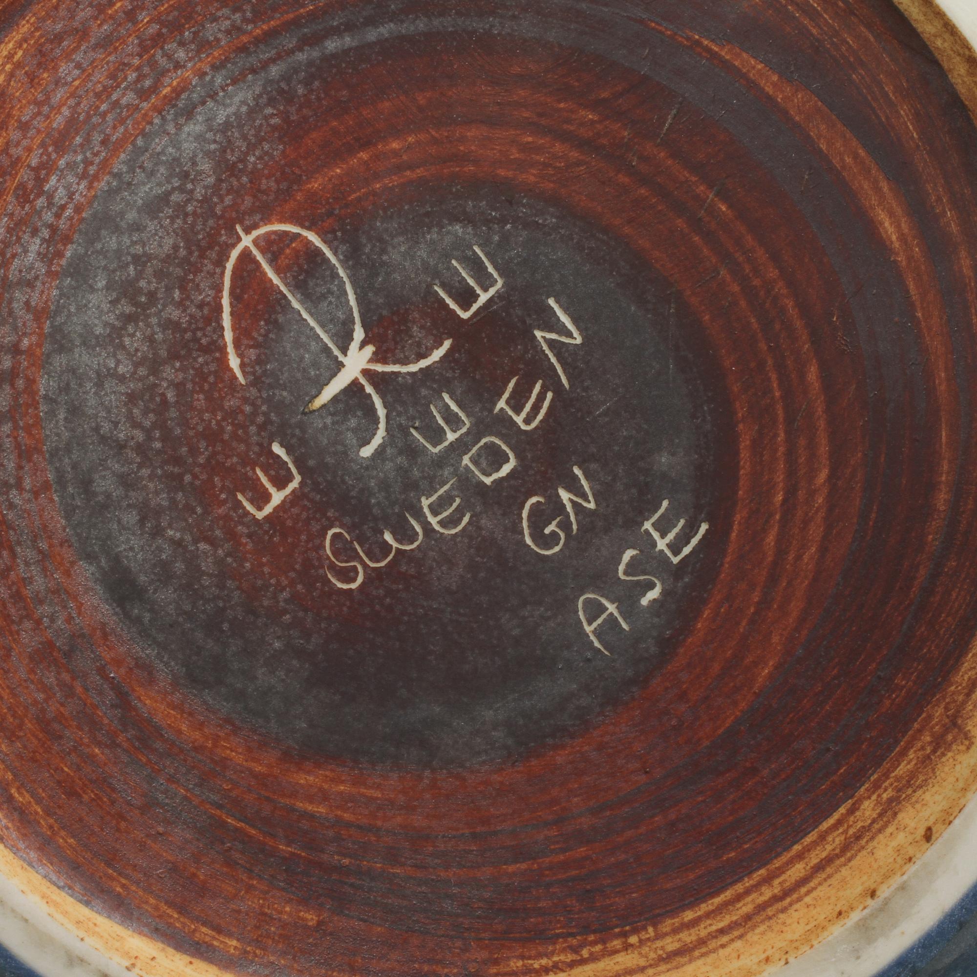 PARTI STENGODS, 3 delar, Gunnar Nylund, Rörstrand, 1900-talets andra hälft.