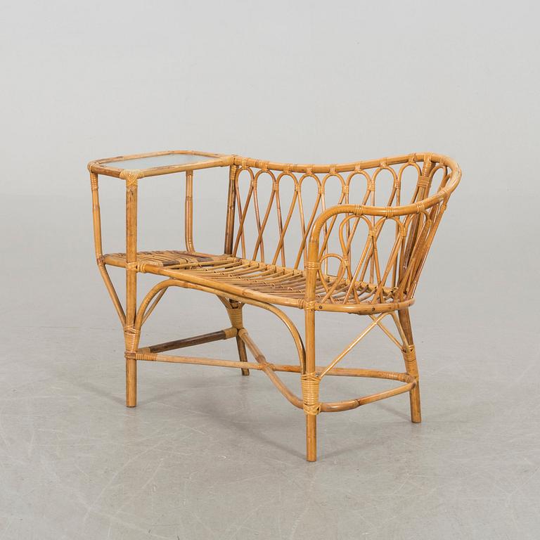 SOFFA, bambu och rotting, 1900-talets mitt.