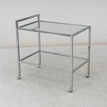 SERVING TROLLEY, second half of the 20th century.