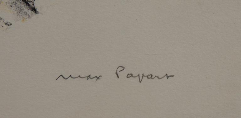 PAPART, MAX, färglitografi, sign o numr- 1/75.