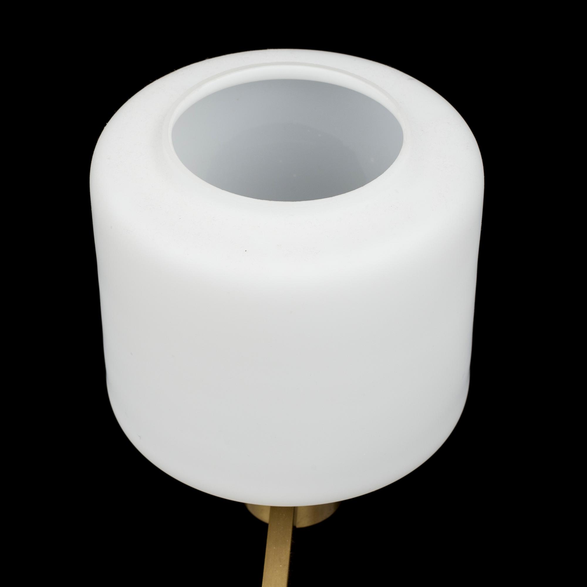 A second half of the 20th century brass ceiling light.