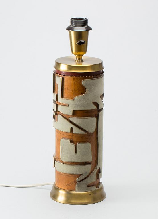 BORDSLAMPA, 1950/60-tal.