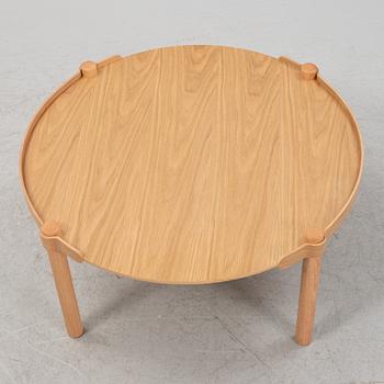 A 'Woody' oak veneered coffee table from Cooee design.