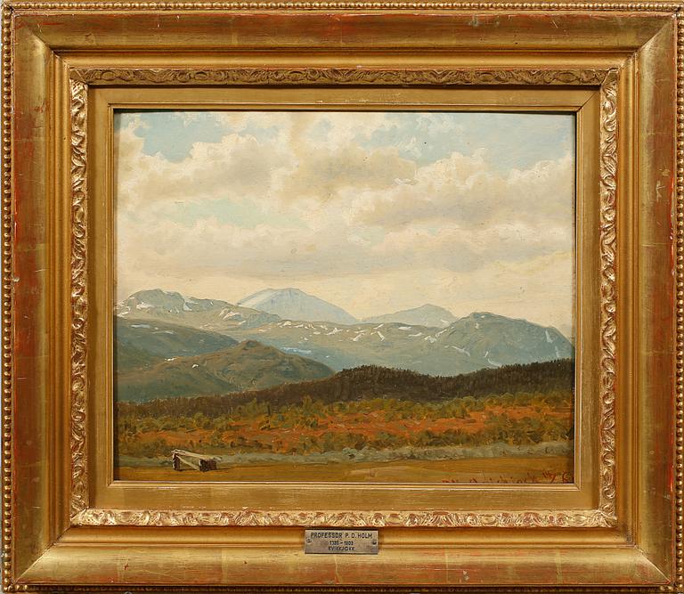 PER DANIEL HOLM, olja på duk, monogramsignerad.