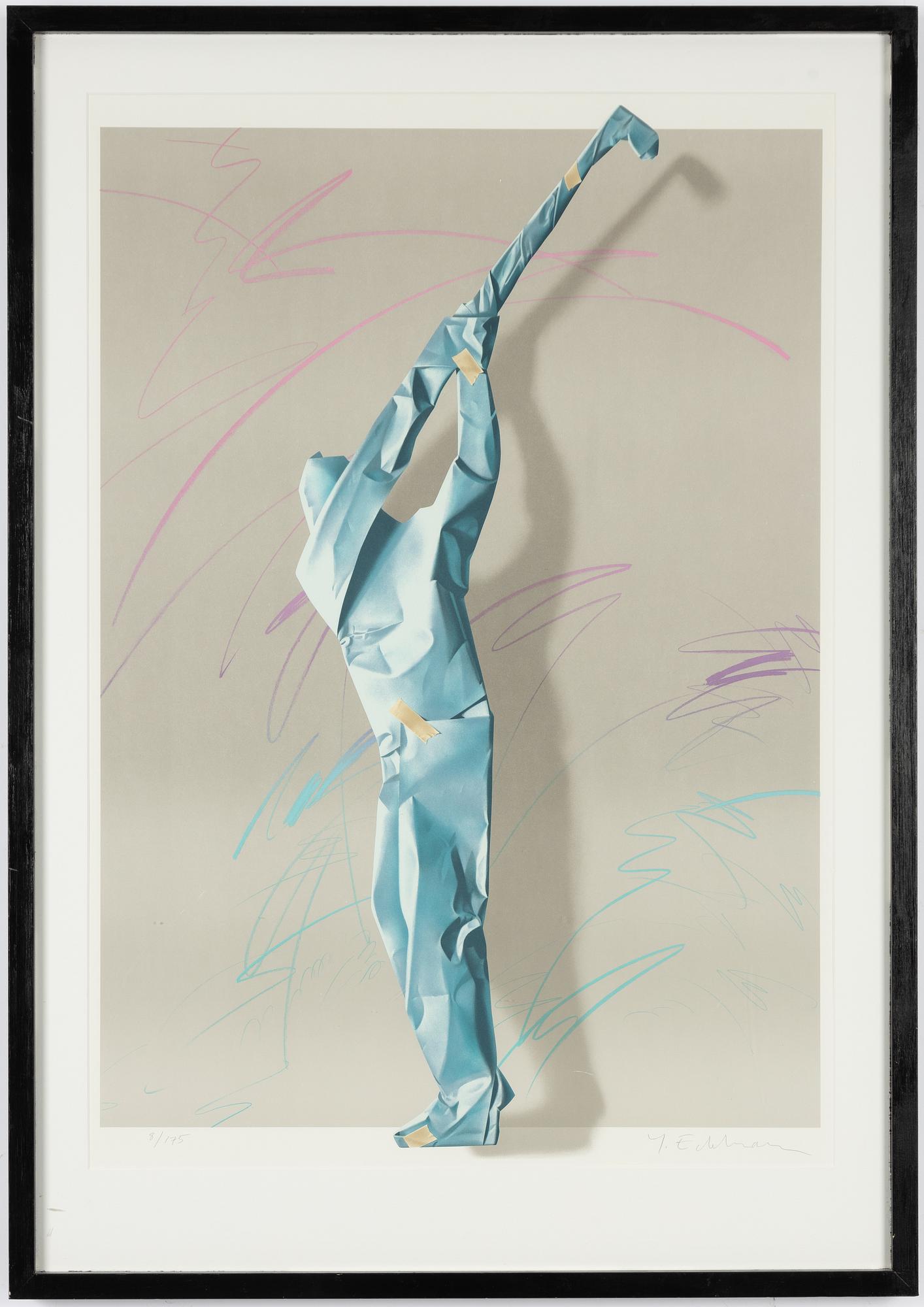 Yrjö Edelmann, "Wrapped golfer".