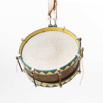 Military band drum, 20th century.