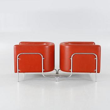 A pair of chairs, "GA-2", Erik Gunnar Asplund, Källemo, from the latter half of the 20th century.