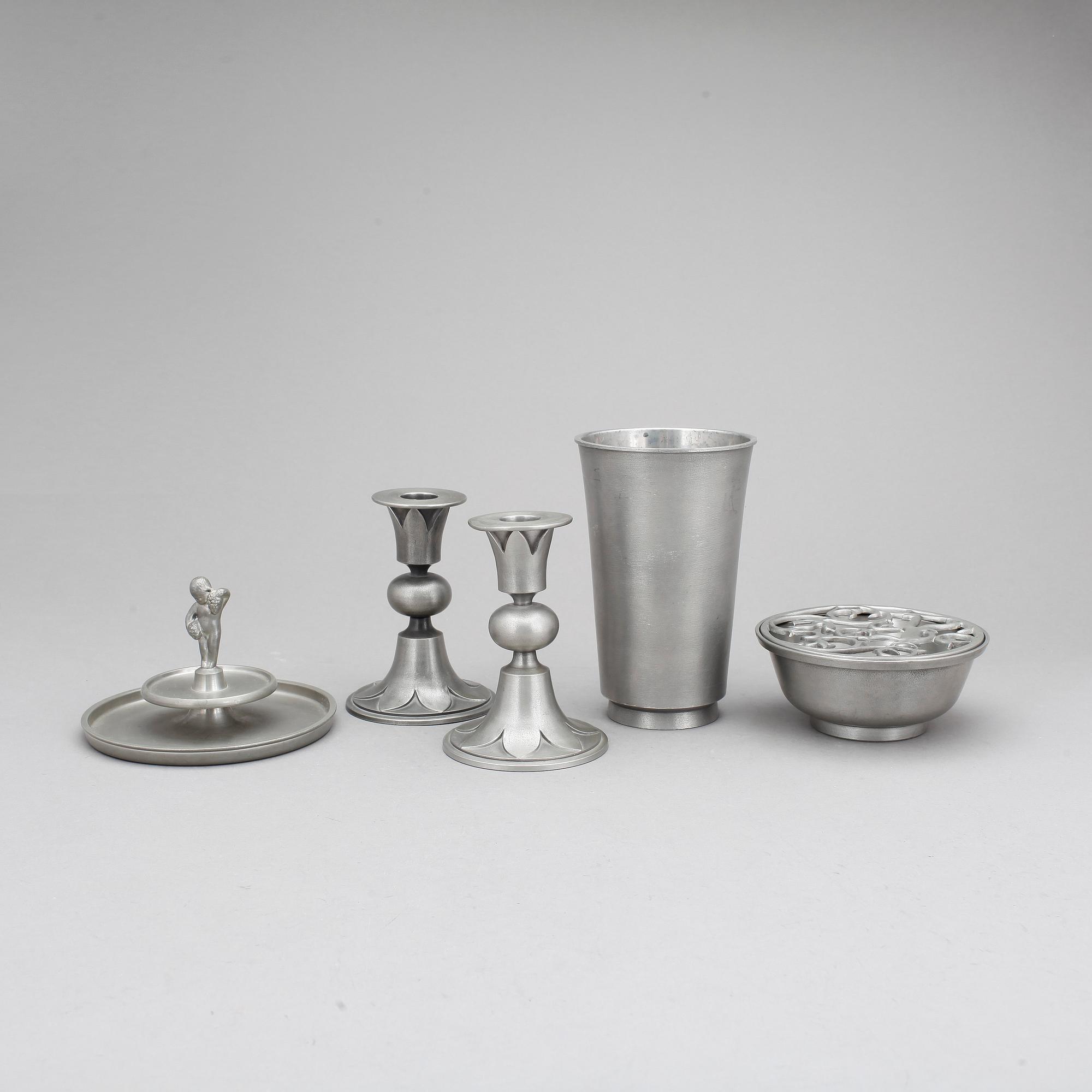 PARTI TENN, 5 delar, Edvin Ollers, Schröder och Olsson, Stockholm, bland annat 1928.