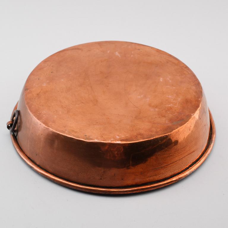 SAMLING KOPPARFÖREMÅL, 31 delar, 1800-tal.