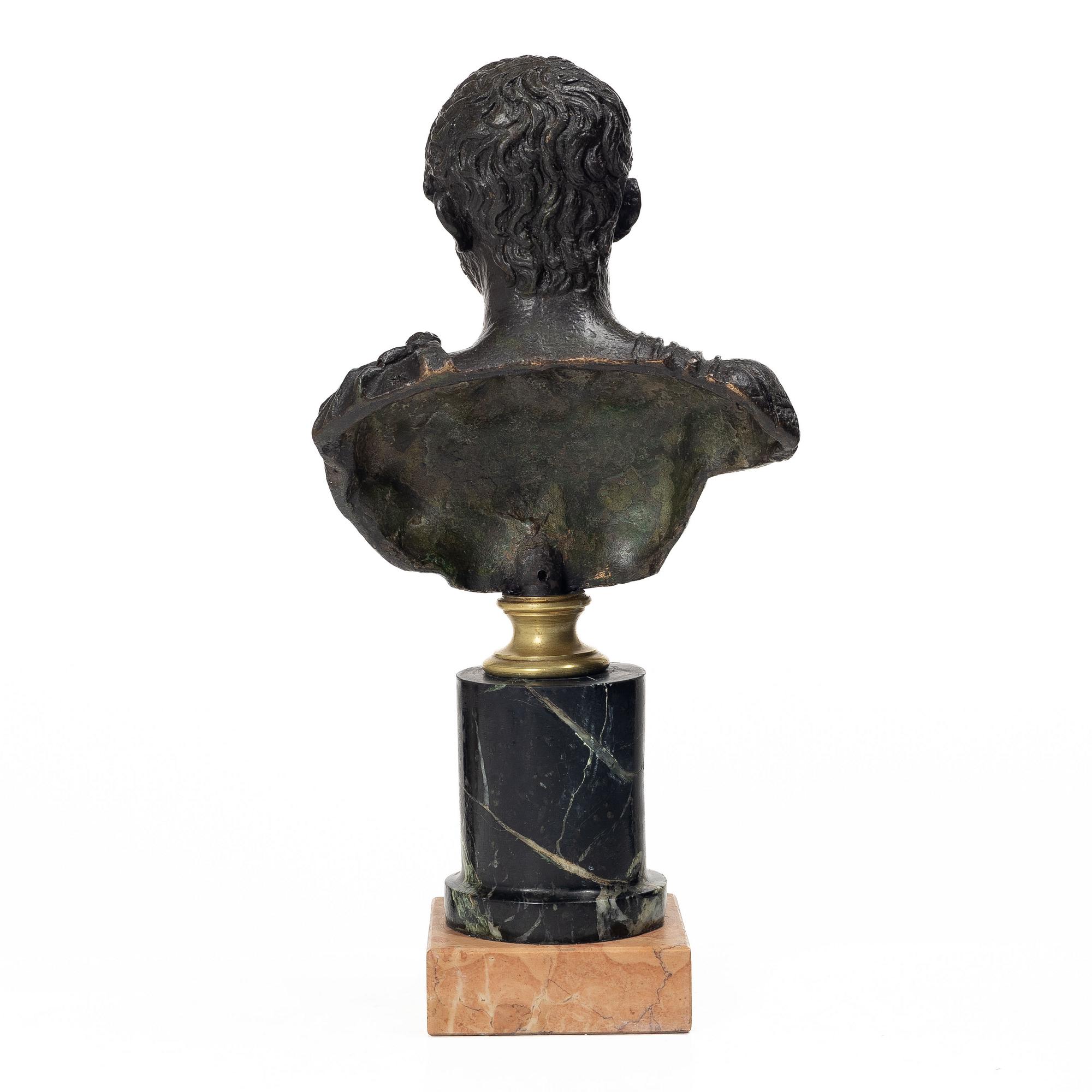 Bust, Grand Tour souvenir, 19th century.
