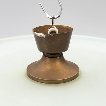 Harald Notini, a ceiling lamp model 10918, Arvid Böhlmarks Lampfabrik, Stockholm, 1930s.