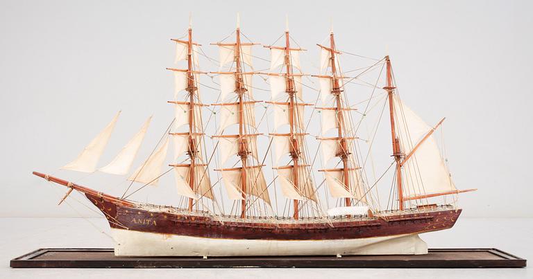 BÅTMODELL, 1900-tal.