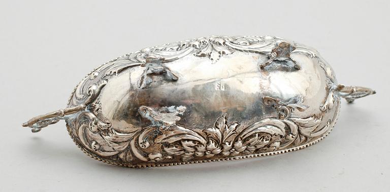 SKÅL, silver, 1800-/1900-tal. Vikt ca 238 g.