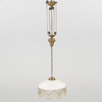 A JUGEND CEILING LAMP, first half of the 20th century.