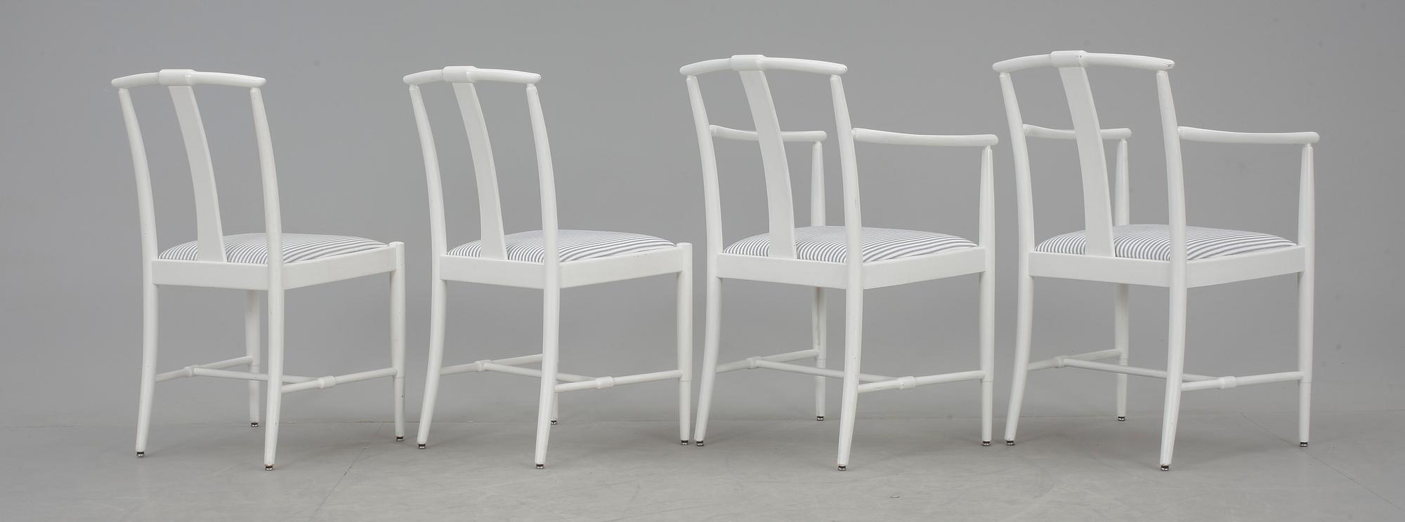 STOLAR samt KARMSTOLAR, 2+2 Triva-serien, Kerstin Hörlin-Holmqvist, Nordiska Kompaniet, 1950-tal.