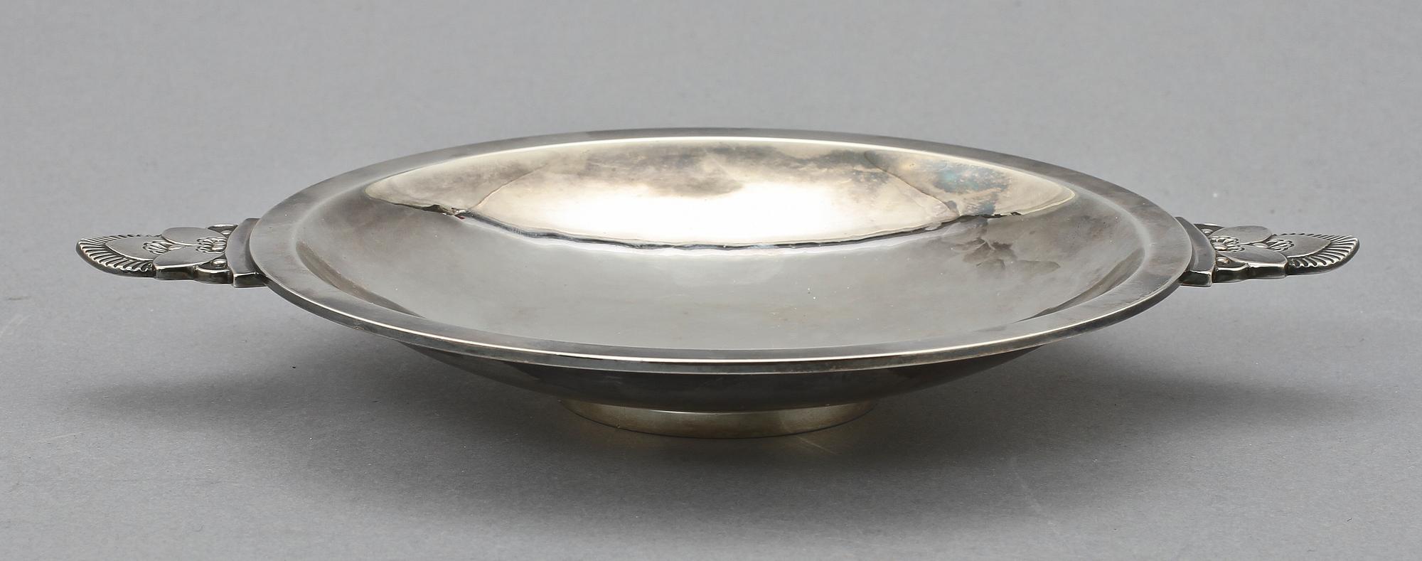 SKÅLFAT, silver, "Cactus", Gundorph Albertus, Georg Jensen, Köpenhamn 1945-1977, vikt 229 g.