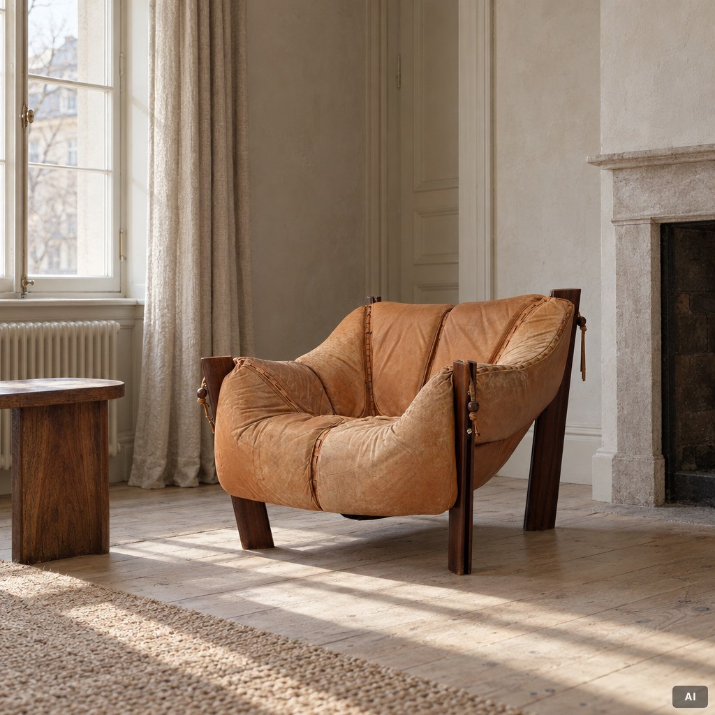 Percival Lafer, an 'MP 211' armchair, Brazil, second half of the 20th Century.