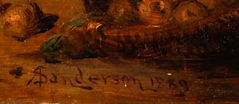 ROBERT SANDERSON, olja på duk, signerad och daterad 1889.