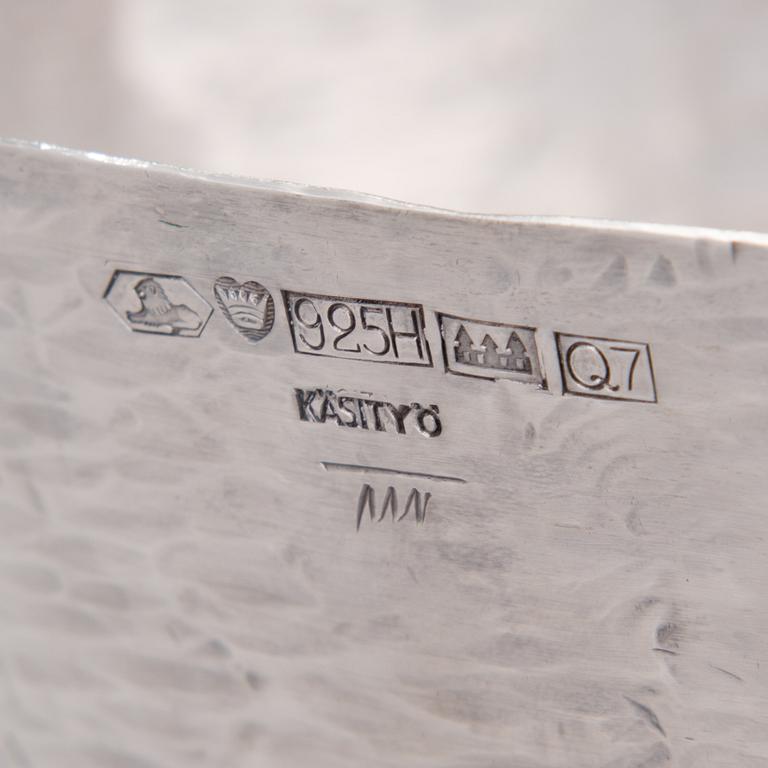 TAPIO WIRKKALA, SKÅL. Sign. TW. Silver 925. Kultakeskus, Tavastehus 1969.