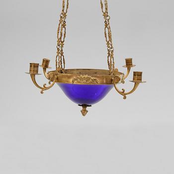 TAKAMPEL, empire, 1800-tal. Höjd ca 65 cm.