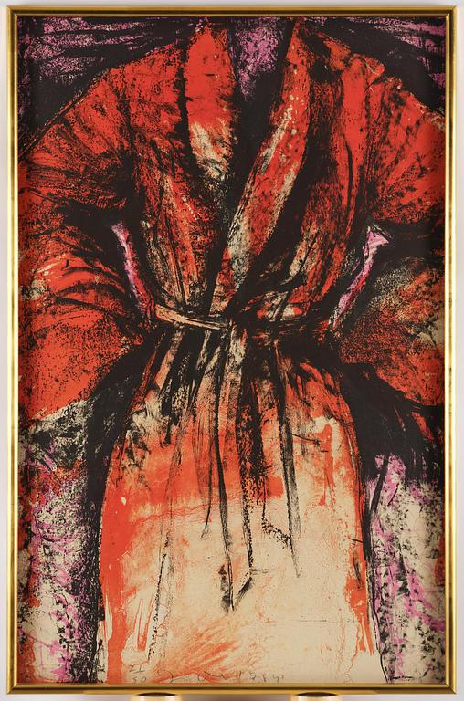 Jim Dine, "A Robe in Los Angeles".