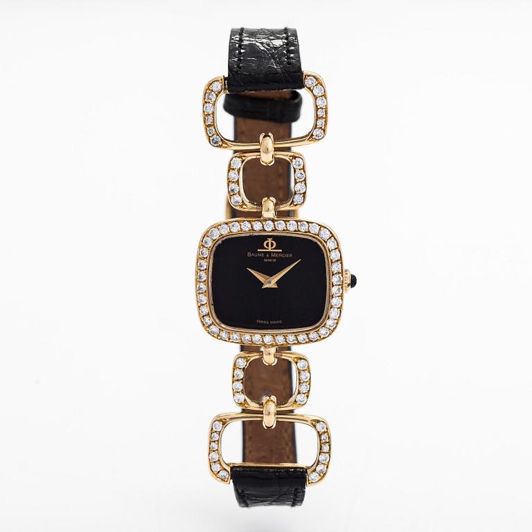 Baume & Mercier, armbandsur, 24 x 21 mm.
