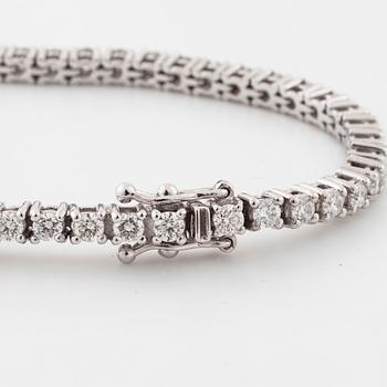 ARMBAND, med briljantslipade diamanter, totalt ca 2.75 ct.