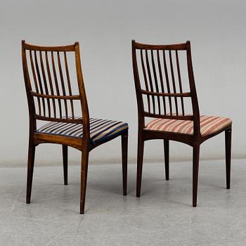 SVANTE SKOGH, matsalsgrupp, 9 delar, "Cortina", Seffle Möbelfabrik, 1960-tal.