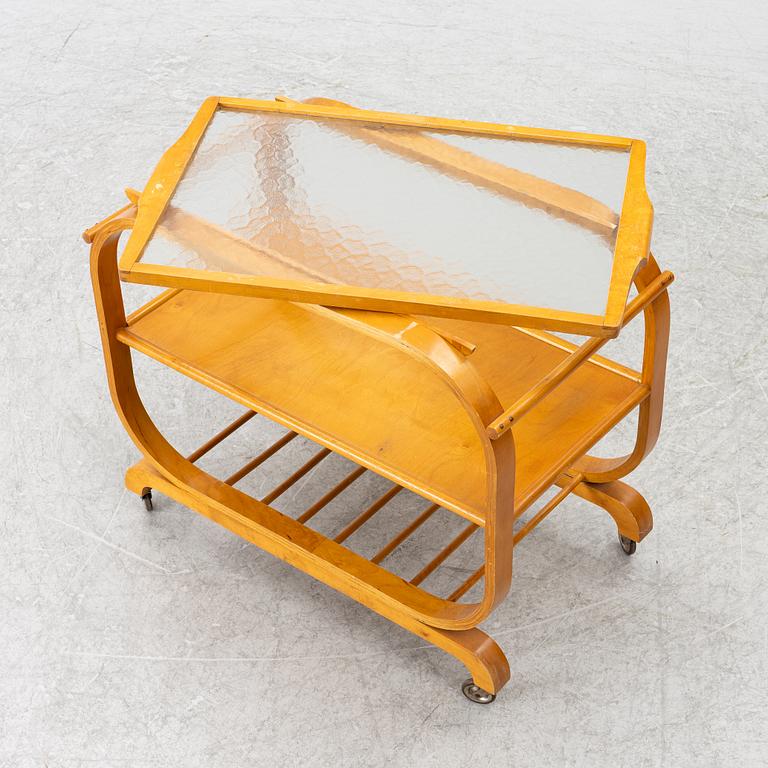 A serving trolley, Sweden, 1930's.
