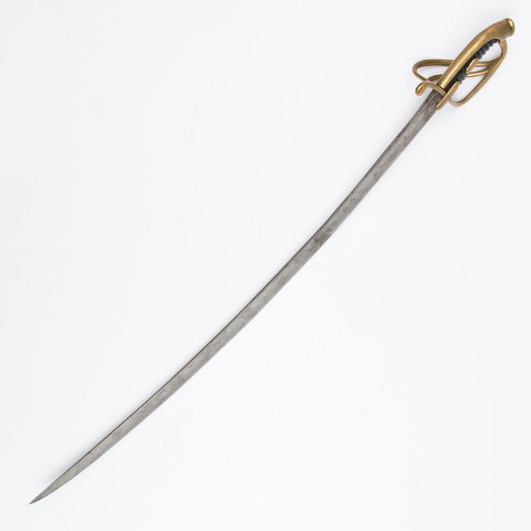 An early 19th Century Light Cavalry Sabre, French model.