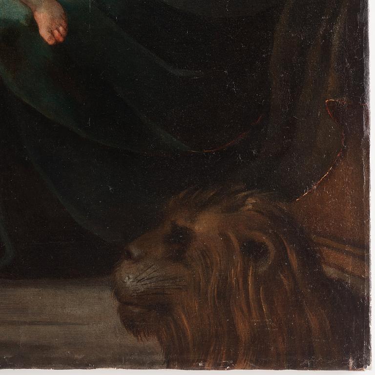 Bartholomeus Spranger Hans krets, Sankta Katarinas mystiska bröllop.