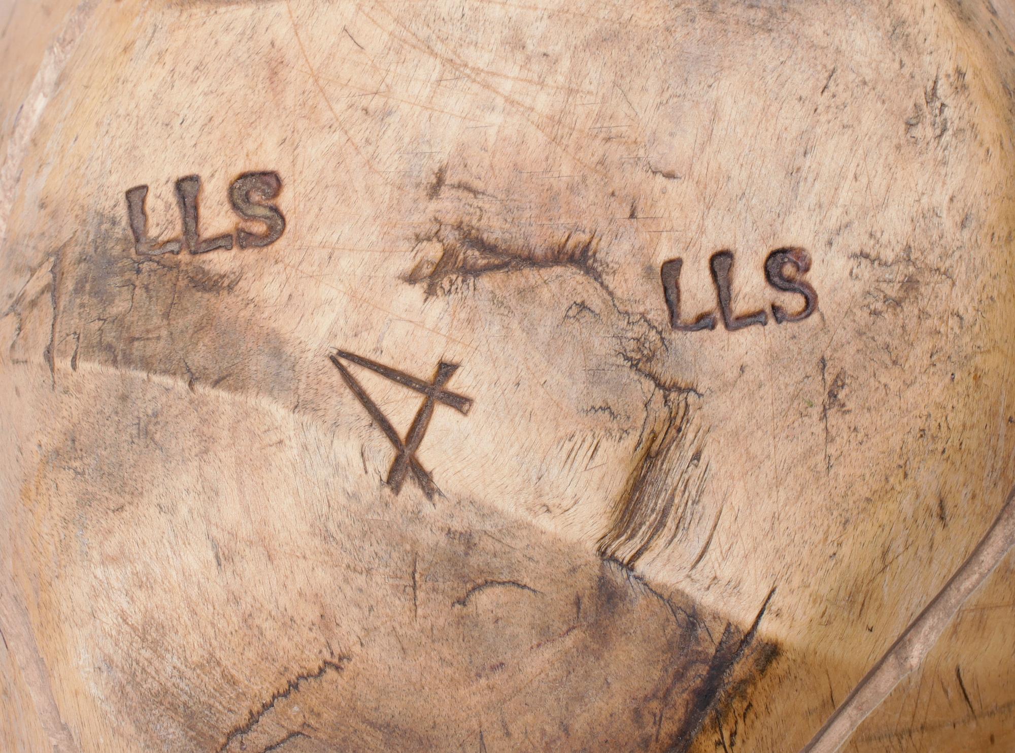 SKÅL, allmoge, enligt uppgift Orsa, 1800-tal.