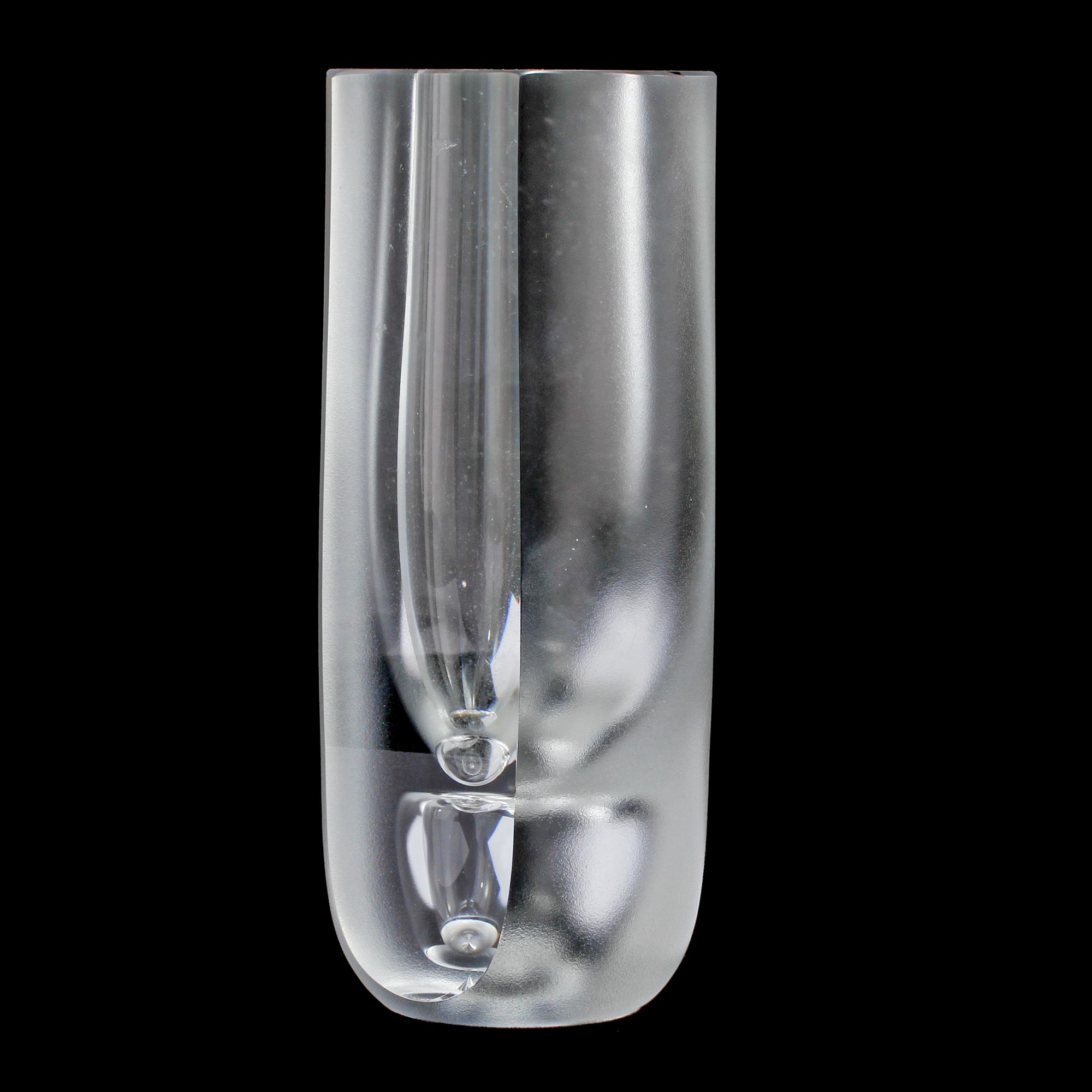 VAS, glas, Göran Wärff, Kosta Art Collection, signerad, 1900-talets andra hälft.