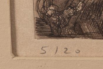 Horst Janssen, "An Rosvitha".