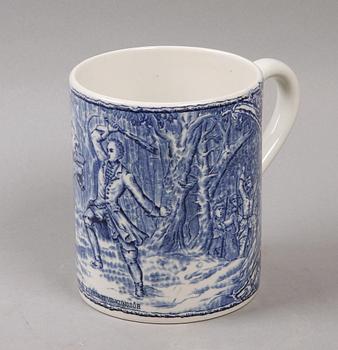 MUGG, flintgods, Rörstrand, omkring 1900.