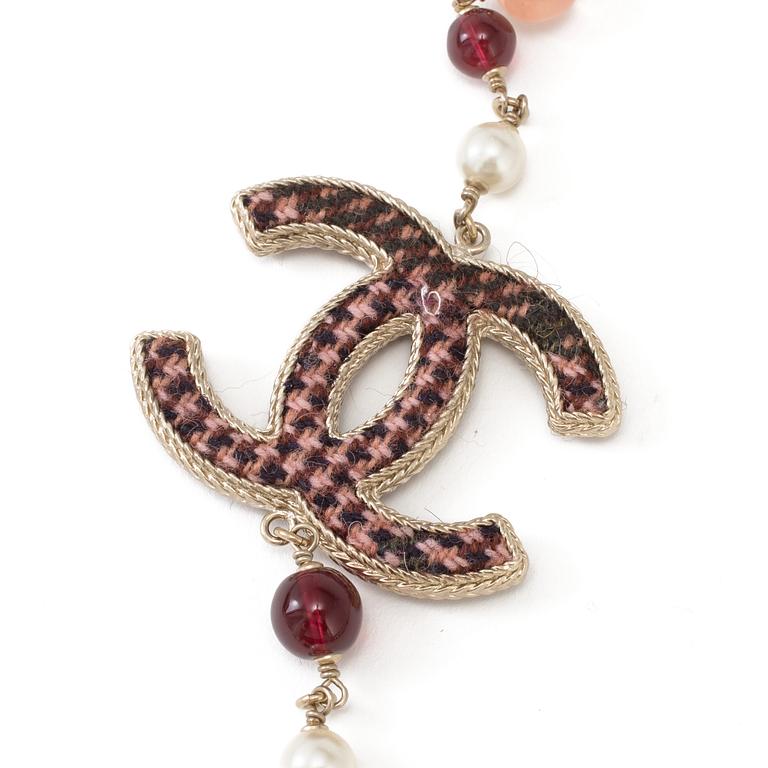 A necklace by Chanel.