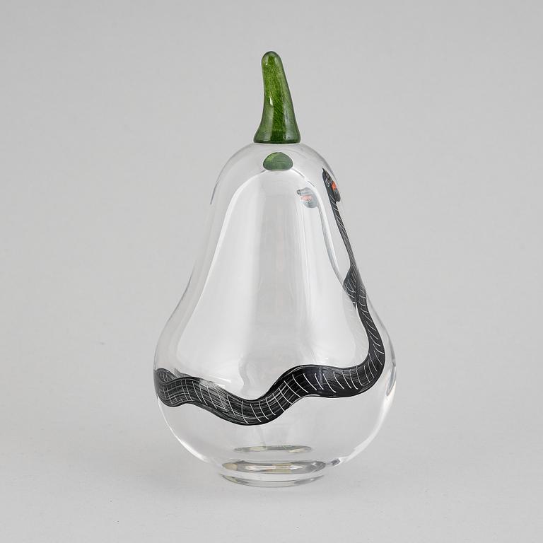 Ulrica Hydman-Vallien, skulptur, glas, Kosta Boda, Studio Edition, signerad och 55/250.