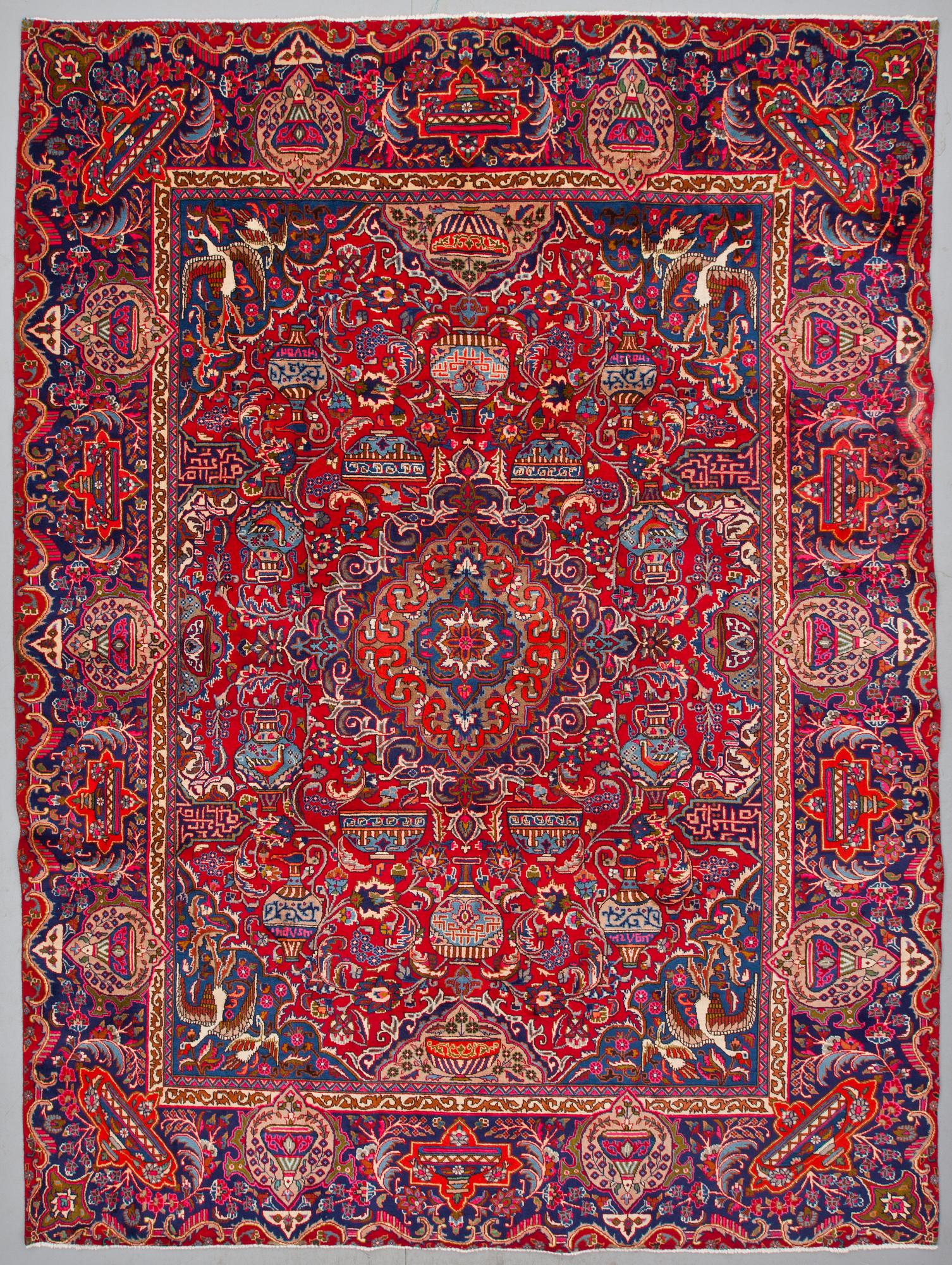 MATTA, old, Kashmar, figural, ca 384 X 291 cm.