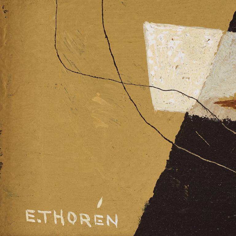 Esaias Thorén, Komposition med löv.