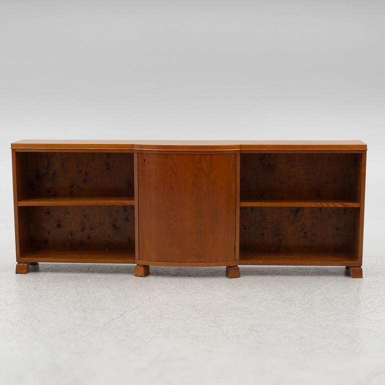 A bookcase with cabinet, Swedish Modern, 1930's/40's.