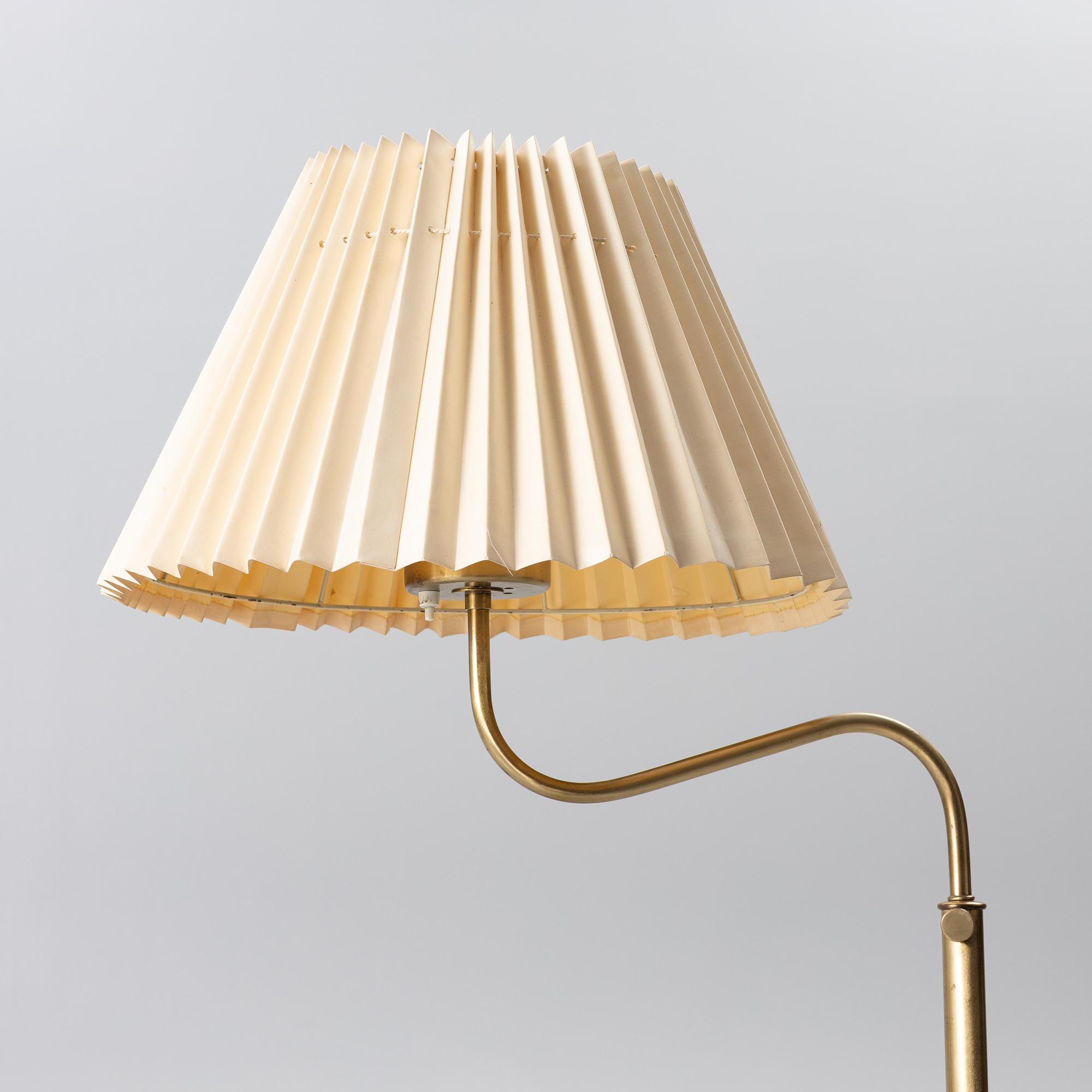 Josef Frank, a model 2568 floor lamp, Firma Svenskt Tenn, Sweden.