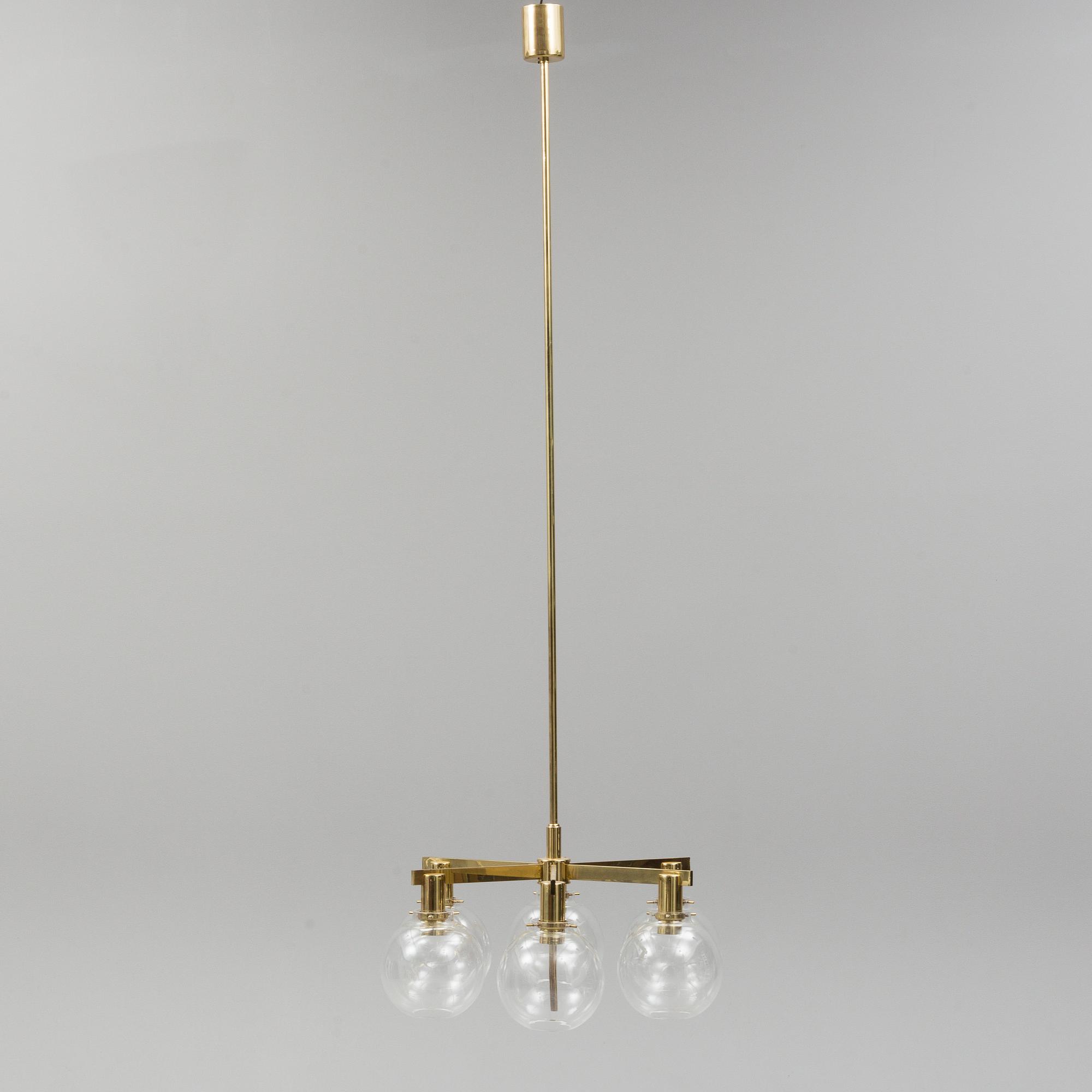 HANS-AGNE JAKOBSSON, a celing light, model T348/6, Markaryd, 1960s.