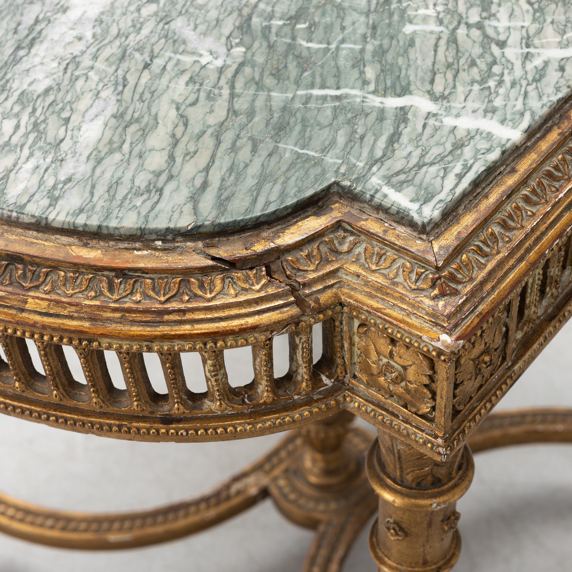 Salongsbord, Louis XIV-stil, omkring åt 1900.