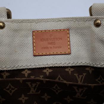 LOUIS VUITTON, VÄSKA, "Globe Shopper Cabas MM", Louis Vuitton.